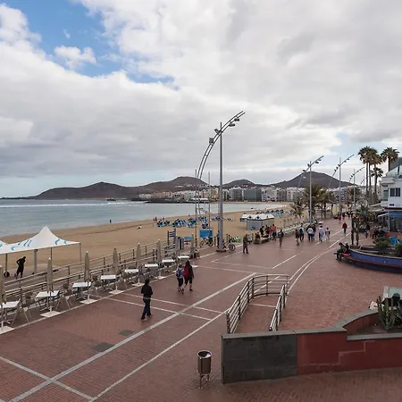 Seafront Las Canteras Beach 24 Apartment *